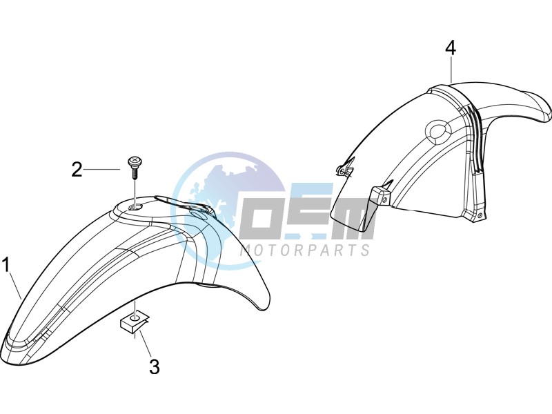 Wheel housing - Mudguard