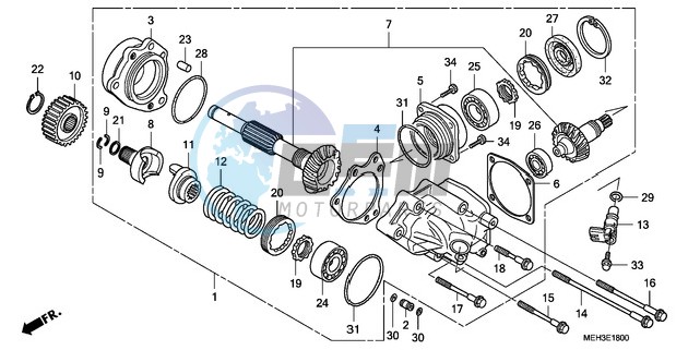 SIDE GEAR CASE