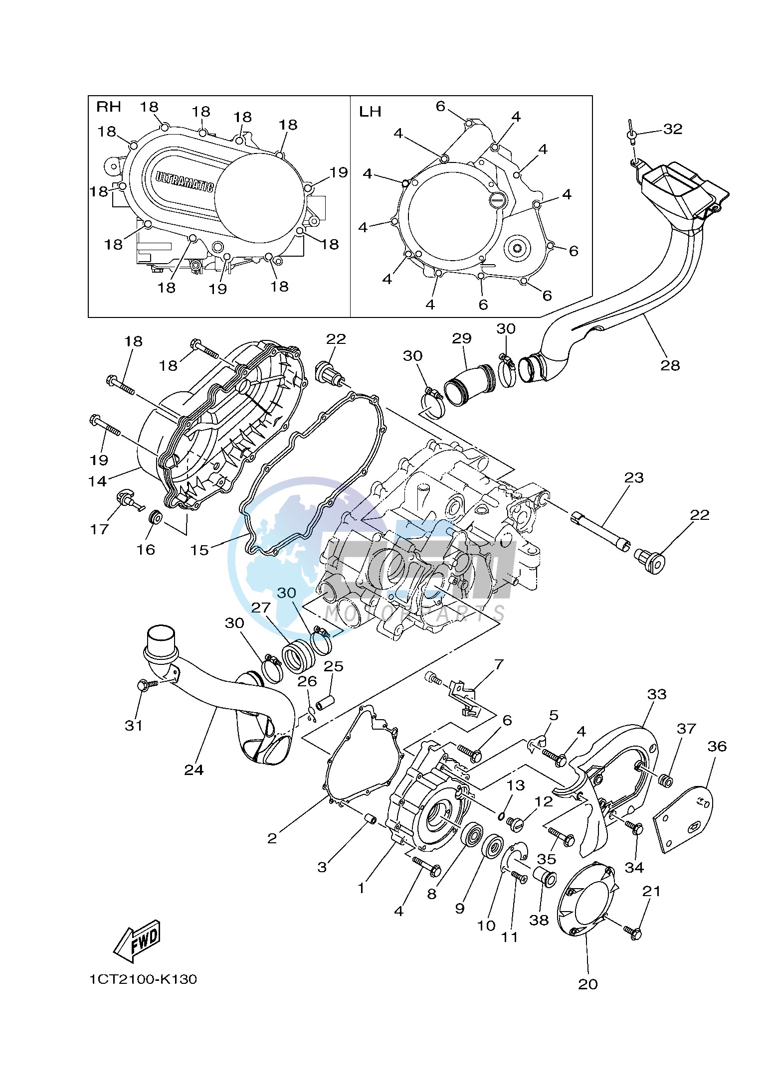 CRANKCASE COVER 1