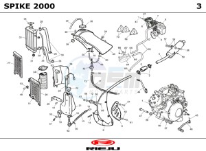 SPIKE-50-BLUE drawing HOSE CONNEXIONS TANKS