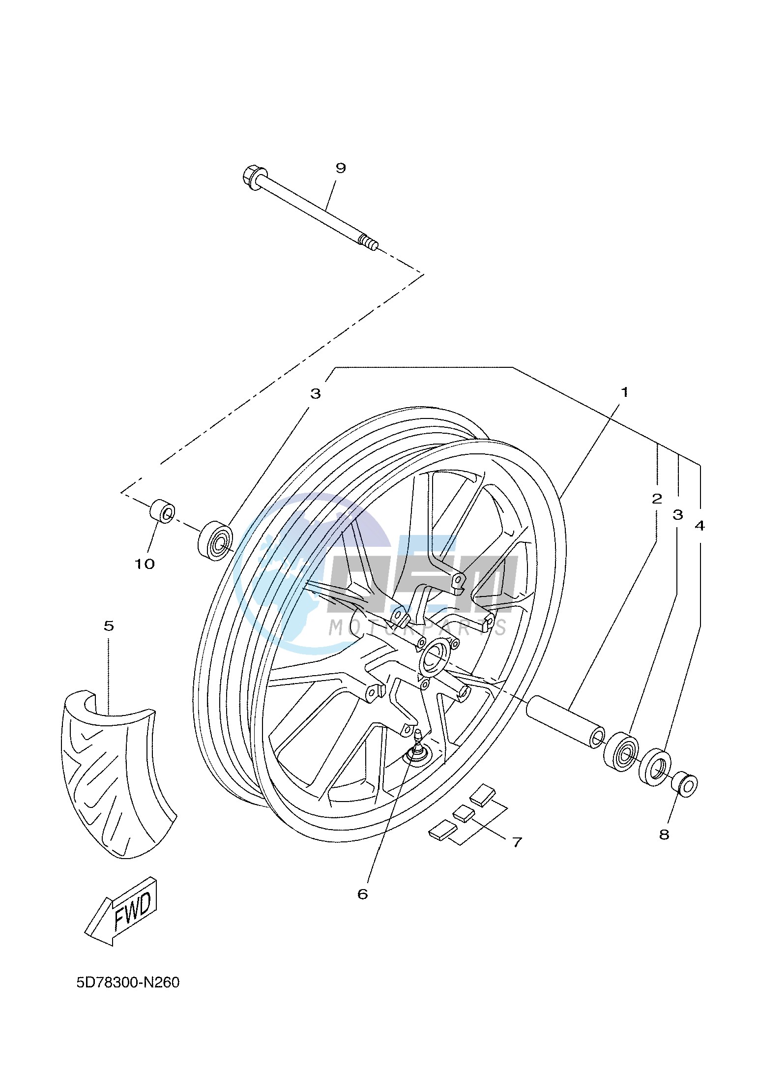 FRONT WHEEL