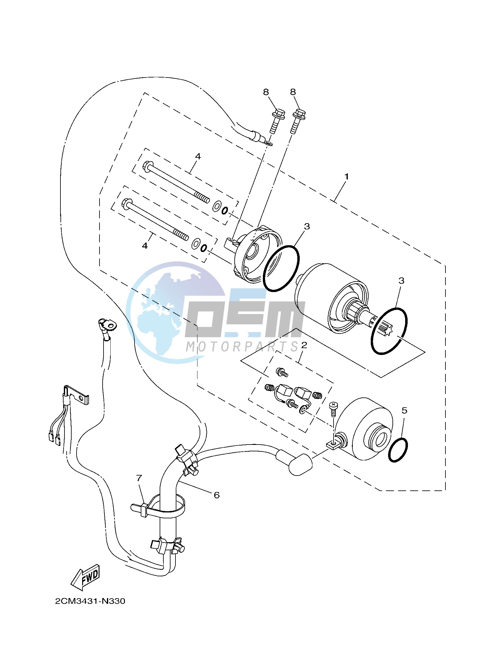 STARTING MOTOR