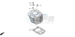 XL185S drawing CYLINDER