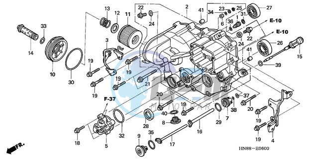 FRONT CRANKCASE COVER