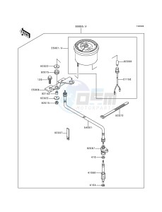 KLF 300 C [BAYOU 300 4X4] (C1-C4) [BAYOU 300 4X4] drawing OPTIONAL PARTS-- METERS- -