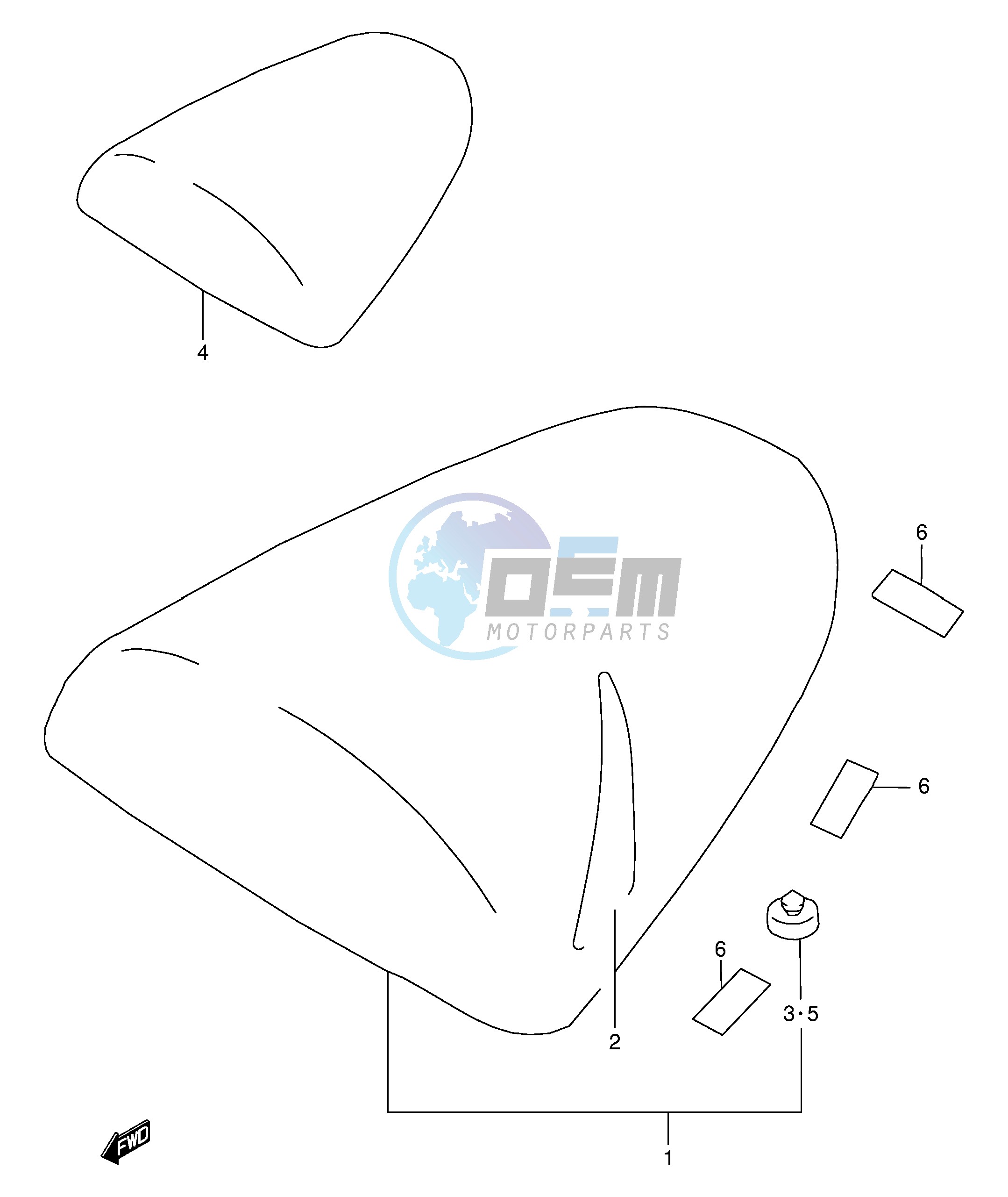 SEAT TAIL BOX (MODEL X)