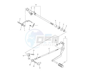 FZ1-N 1000 drawing SHIFT SHAFT