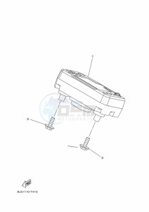 YFM450FWB KODIAK 450 (BJ5D) drawing METER