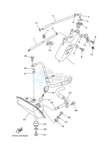 YFZ450 YFZ450D (1PD5 1PD6) drawing OIL TANK