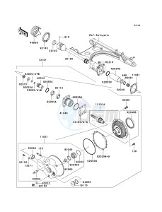 VN 1500 L [VULCAN 1500 NOMAD FI] (L5) [VULCAN 1500 NOMAD FI] drawing DRIVE SHAFT_FINAL GEAR