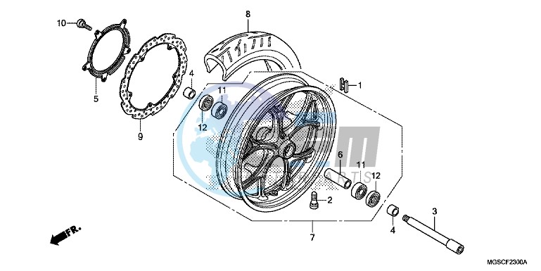 FRONT WHEEL