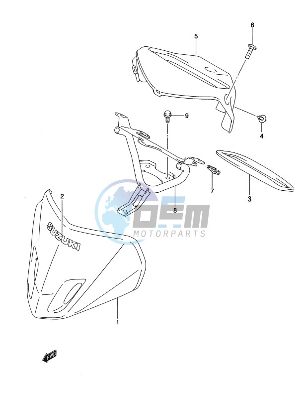 HANDLE COVER (LT-A500XZL2 P17)