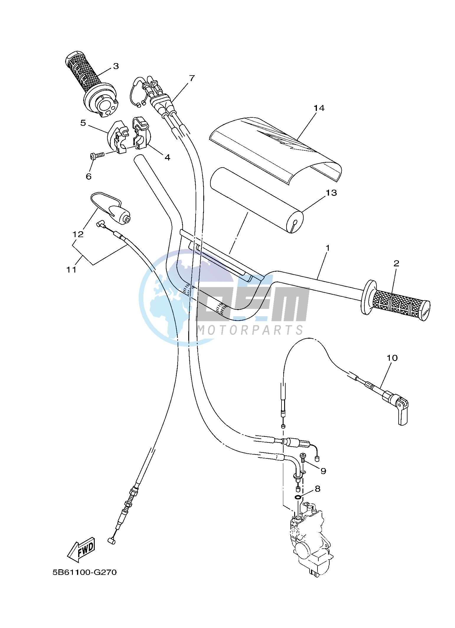 STEERING HANDLE & CABLE