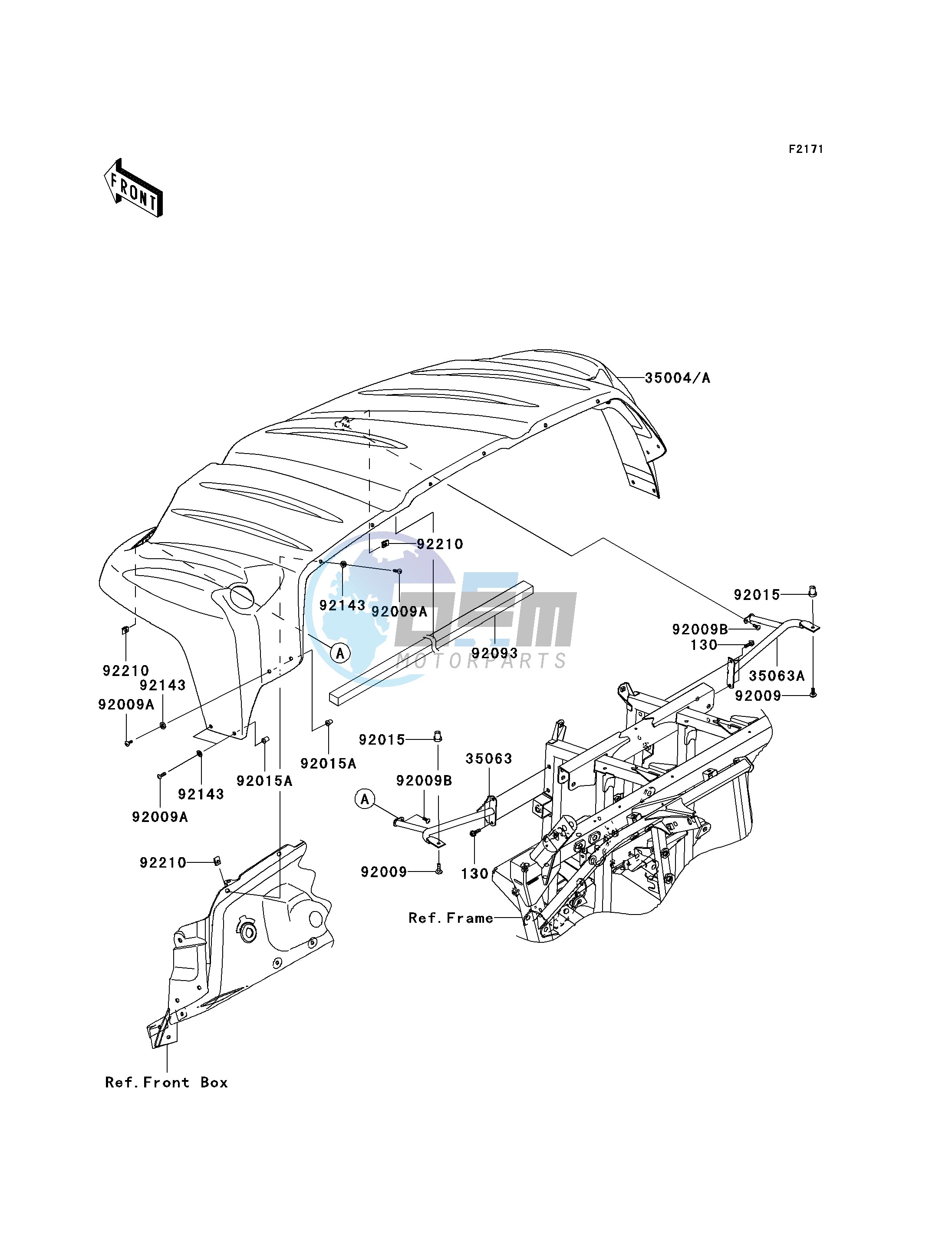 FRONT FENDER-- S- -