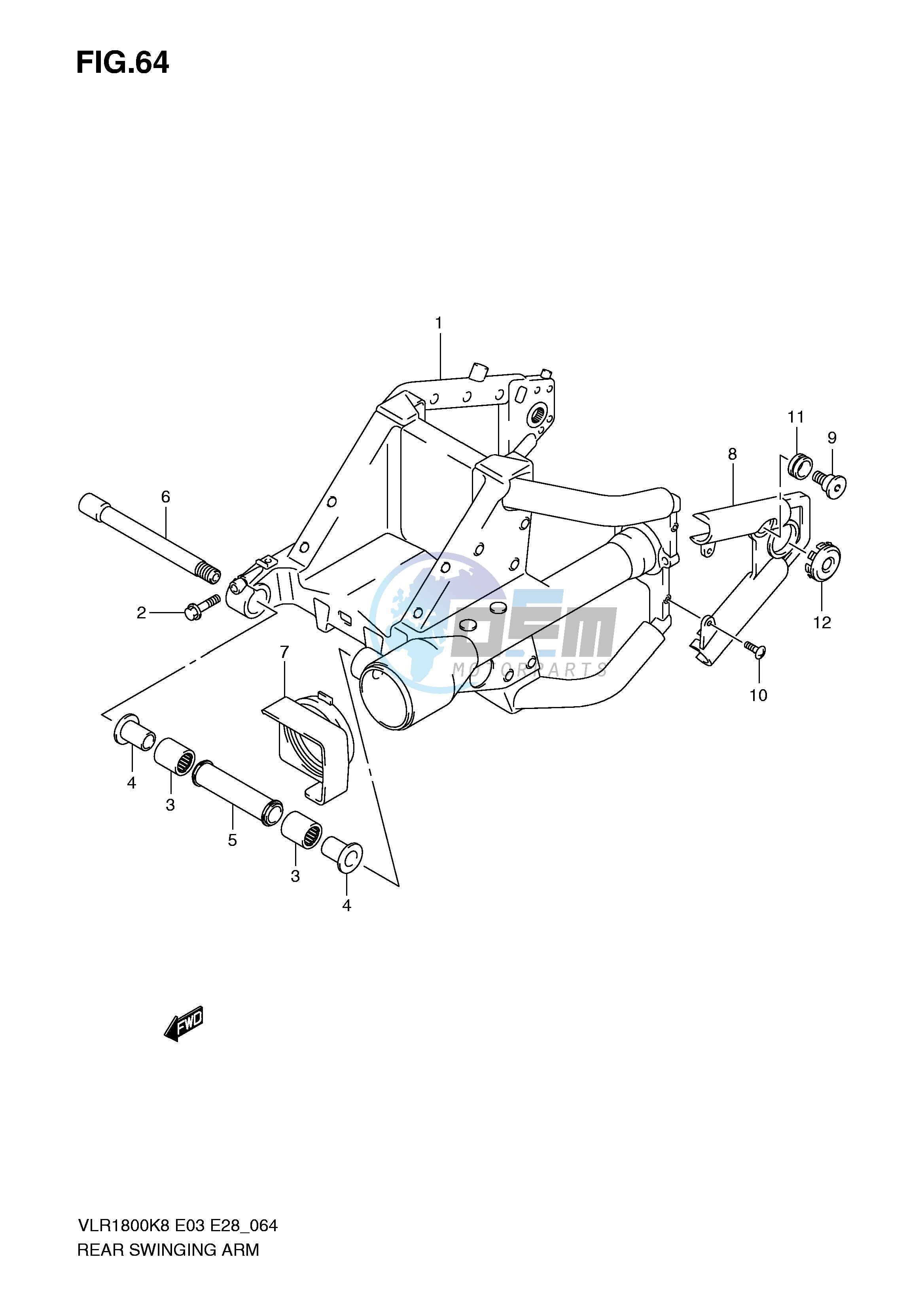 REAR SWINGING ARM