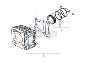 Fly 150 drawing Cylinder - Piston