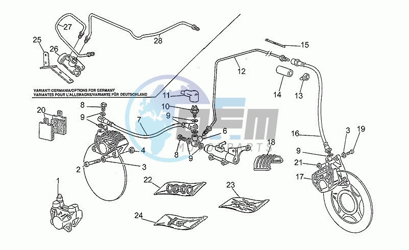 Brake calipers