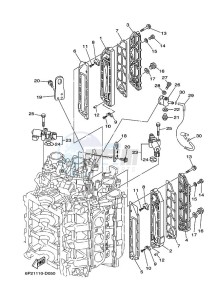 F250AETX drawing CYLINDER-AND-CRANKCASE-3