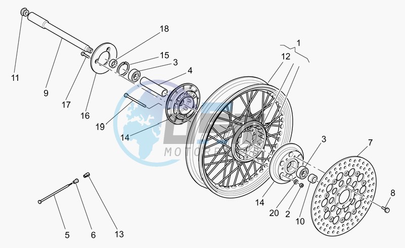 Front mudguard