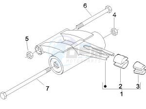 Runner 50 SP drawing Swinging arm