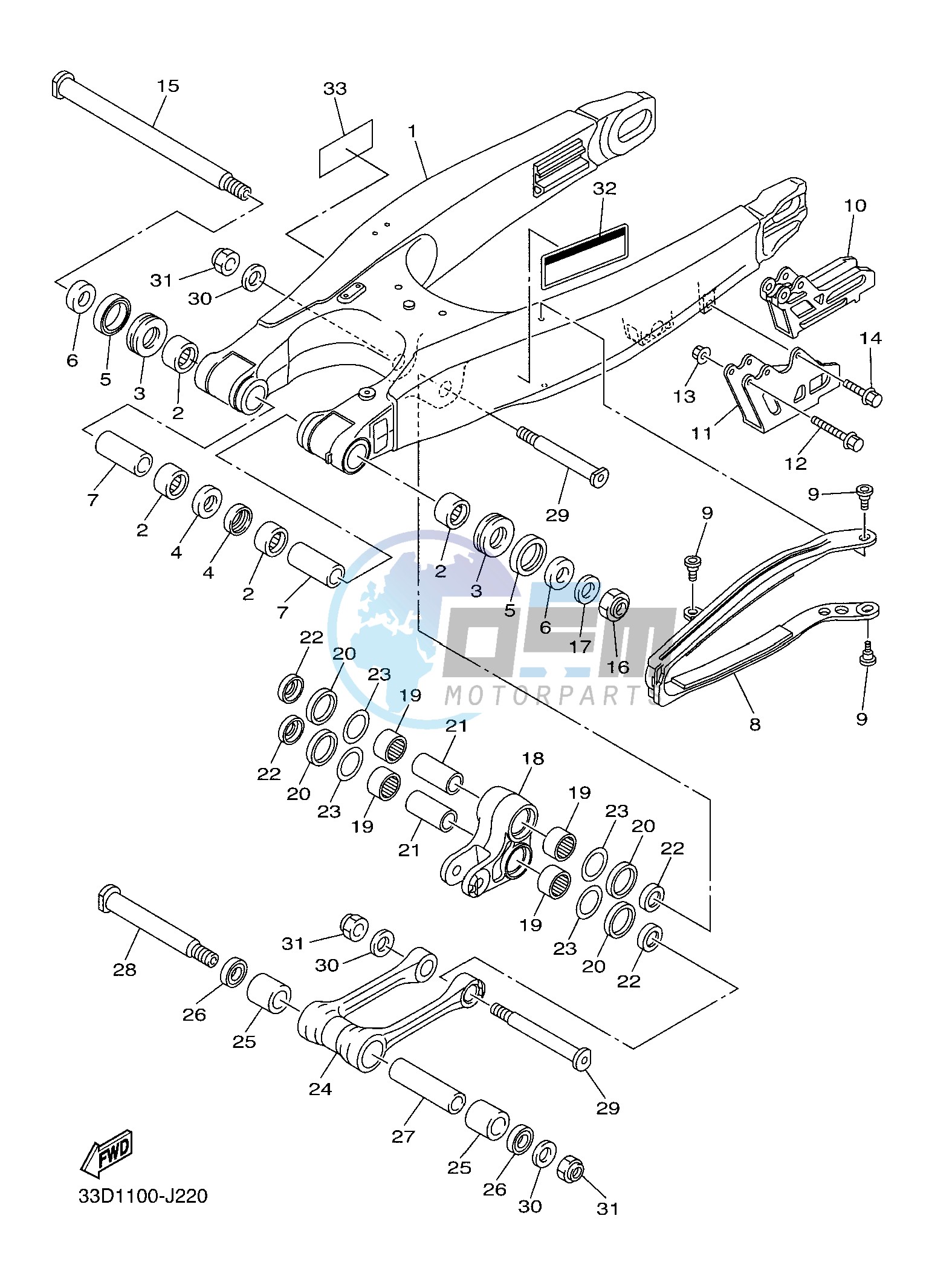 REAR ARM