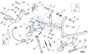 Stelvio 1200 - NTX - ABS 1200 drawing Stands