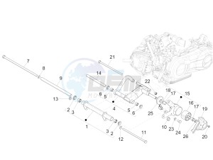 946 125 4T 3V ABS (EMEA, APAC) drawing Swinging arm