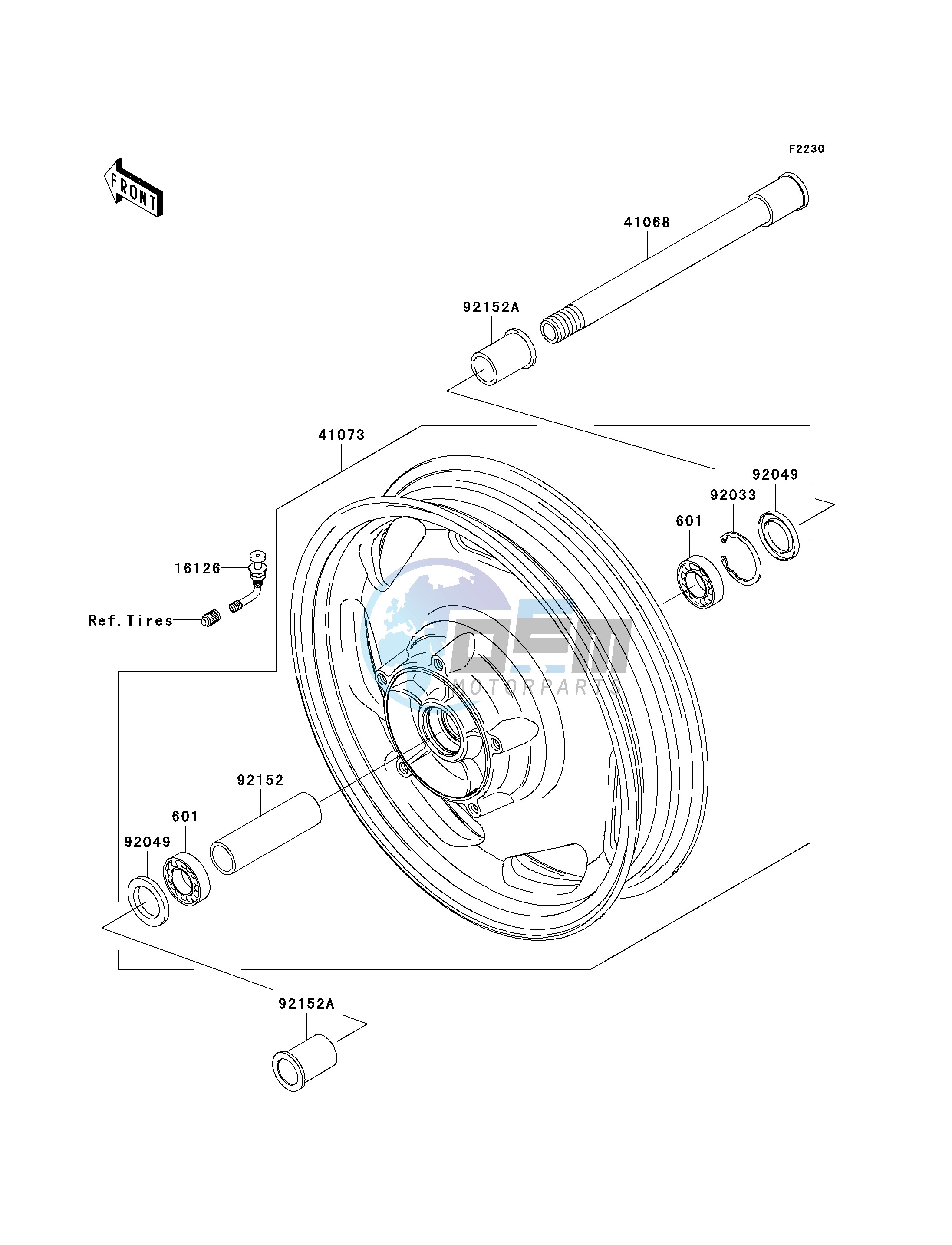 FRONT WHEEL