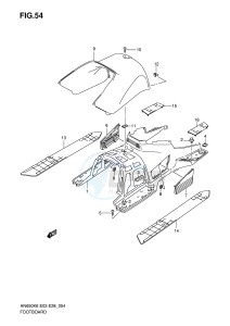 AN650 (E3-E28) Burgman drawing FOOTBOARD