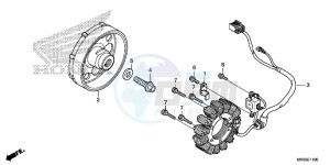 CBR1000SG CBR1000 - Fireblade SP Europe Direct - (ED) drawing GENERATOR