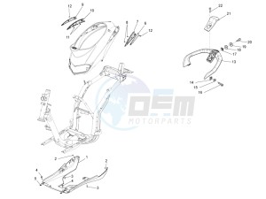 Liberty 150 4t 2v ie e3 (Vietnam) drawing Side cover - Spoiler