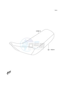 KDX 50 A (A1-A3) drawing SEAT