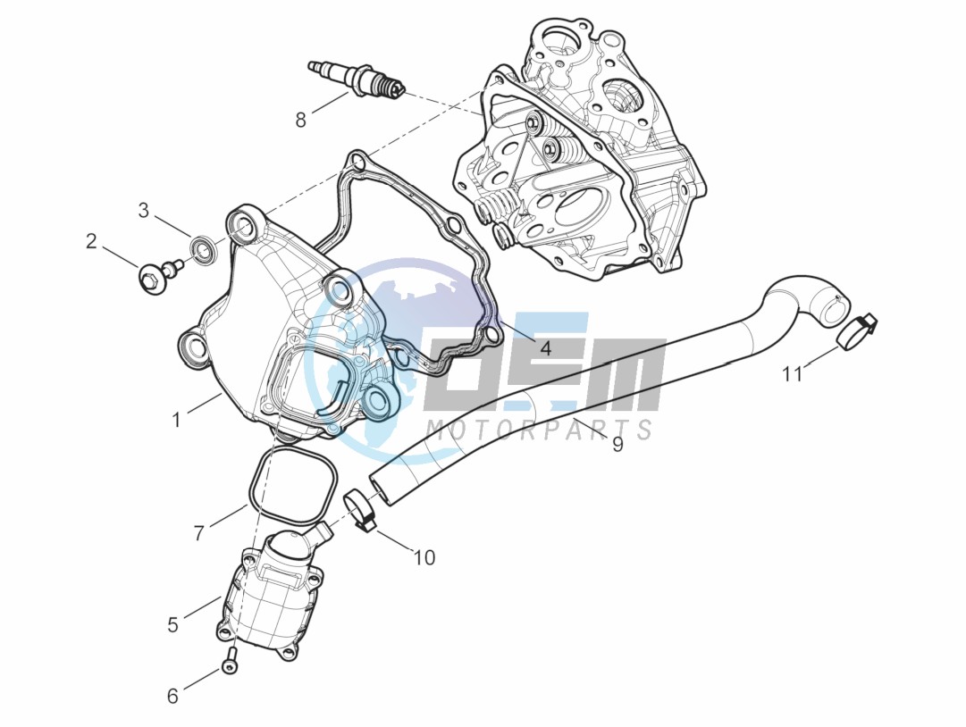 Cylinder head cover