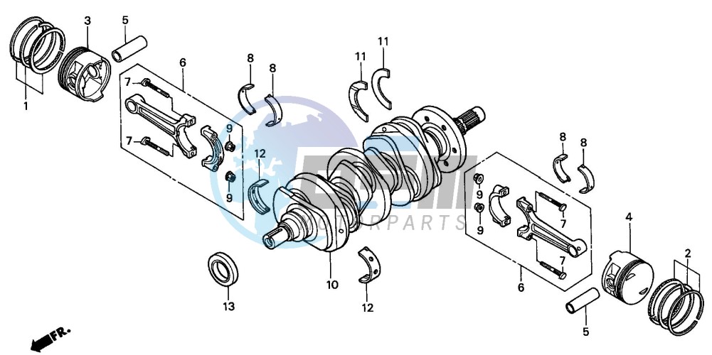 CRANKSHAFT/PISTON