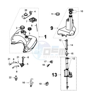 VIVA 2 SL4 EU drawing TANK AND FUEL PUMP