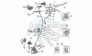 S 1000 drawing Front master cilinder