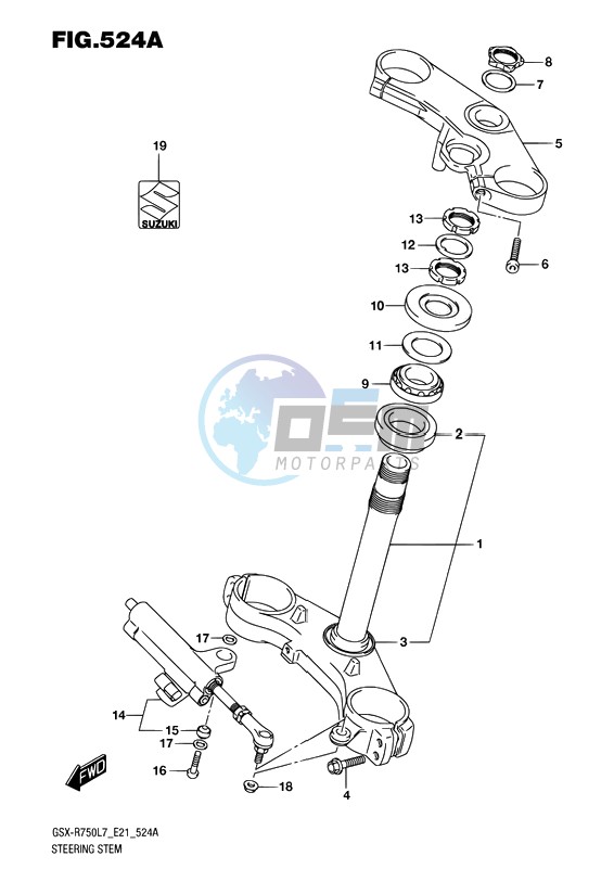 STEERING STEM