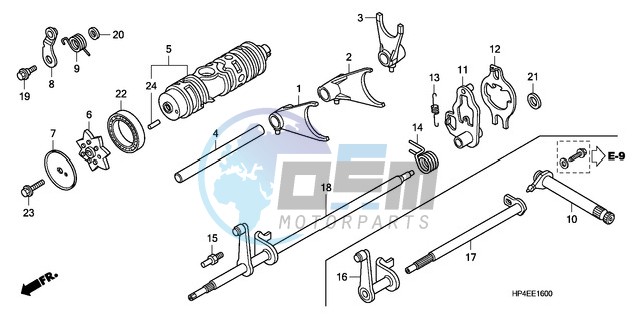 GEARSHIFT FORK