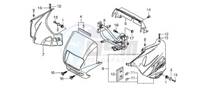 NX650 500 DOMINATOR drawing COWL (2)