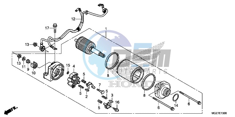 STARTER MOTOR