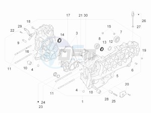 LX 150 4T ie E3 Vietnam drawing Crankcase