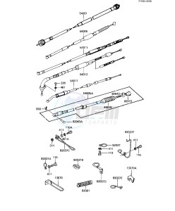 KE 125 A [KE125] (A9-A10) [KE125] drawing CABLES -- 82-83 A9_A10- -