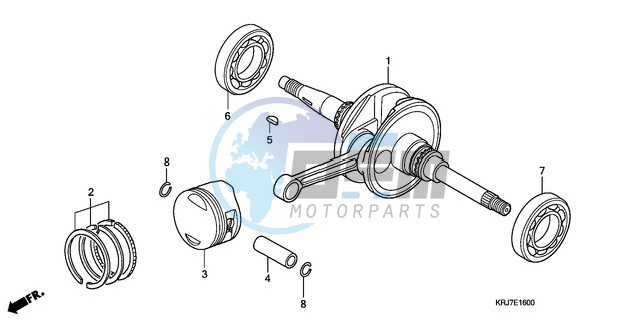 CRANKSHAFT/PISTON