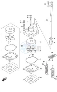 DF 60A drawing Water Pump