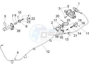 GTV 250 ie drawing Locks