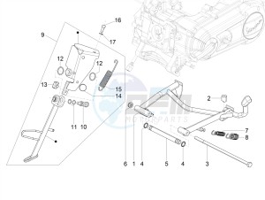 SXL 125 4T 3V drawing Stand/s