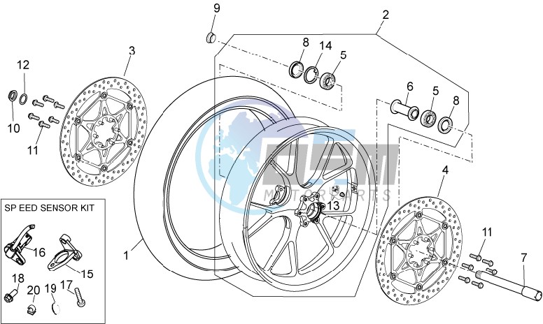 Front wheel