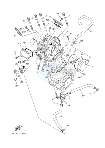 YXC700E VIKING VI EPS (2US5) drawing CYLINDER HEAD