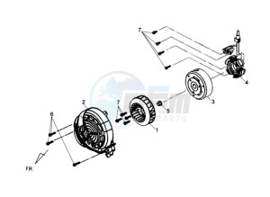 JET 4 R50 NAKED drawing MAGNETO / FLYWHEEL