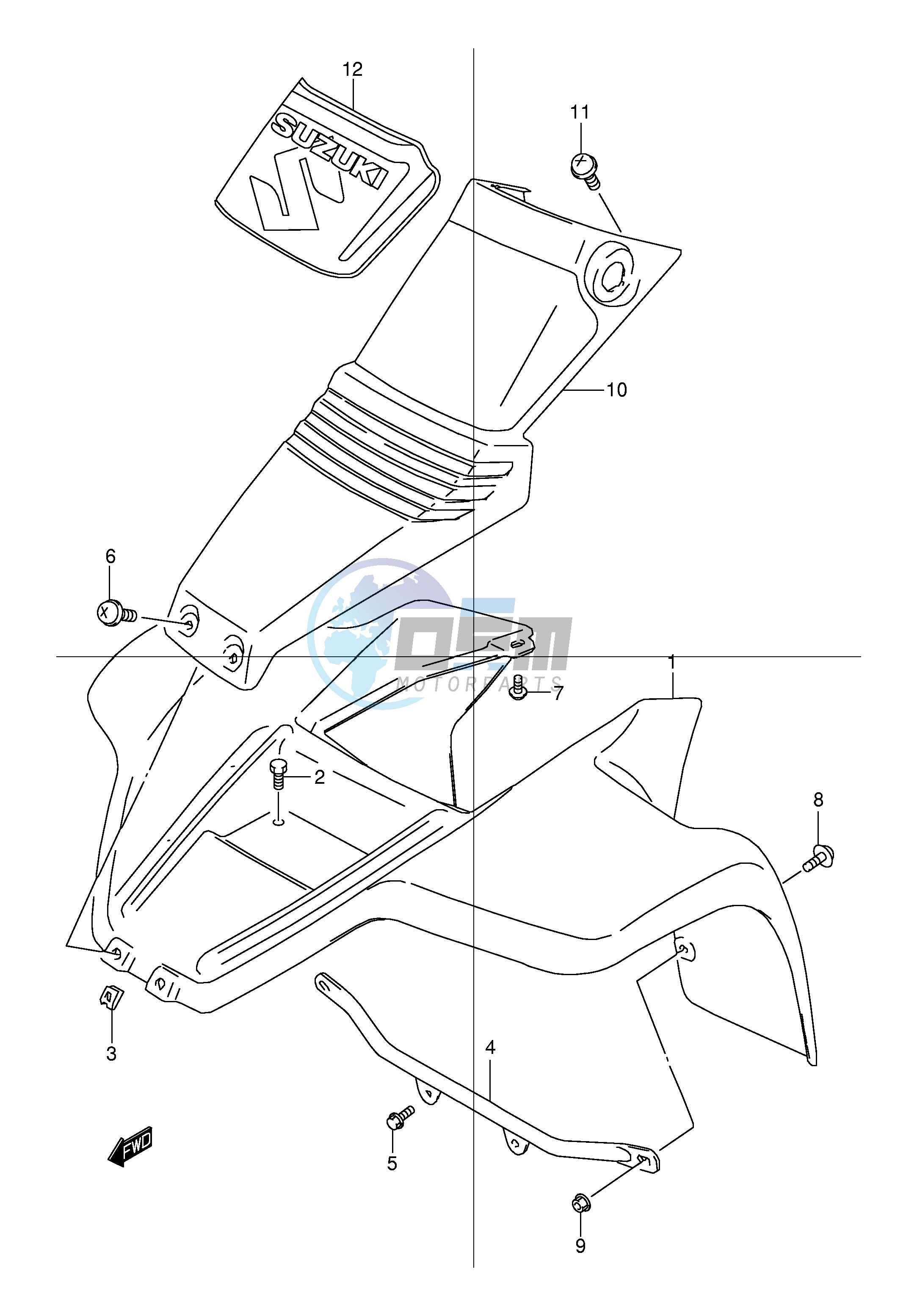 FRONT FENDER (MODEL K1)